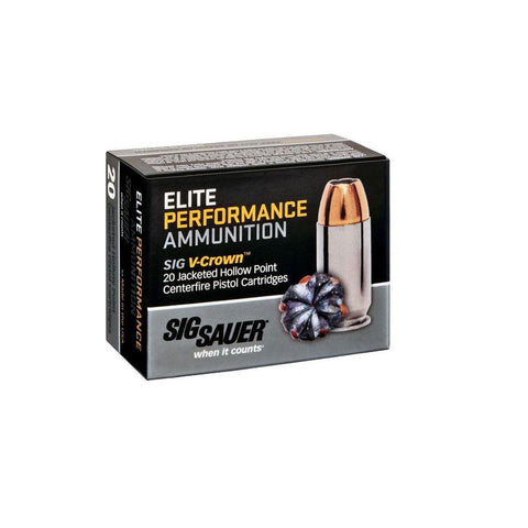 Pistol V-crown Elite 9mm Luger 147gr Ammo