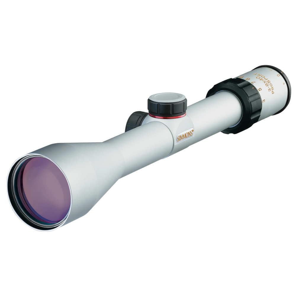 Prosport 3-9x40mm Riflescope - Truplex Reticle, Silver