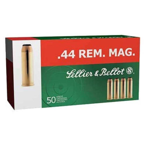 Sellier & Bellot Handgun Ammunition - 44 Remington Magnum - Sp - 240 Gr