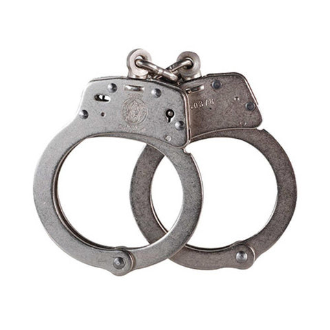 Model 100 Chain-linked Handcuffs - Nickel