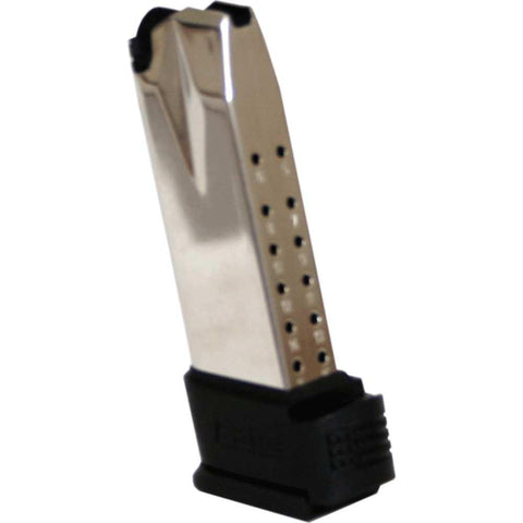 Xd Sub Compact Factory Magazine With Sleeve - 9mm - 16 Round - Stainless