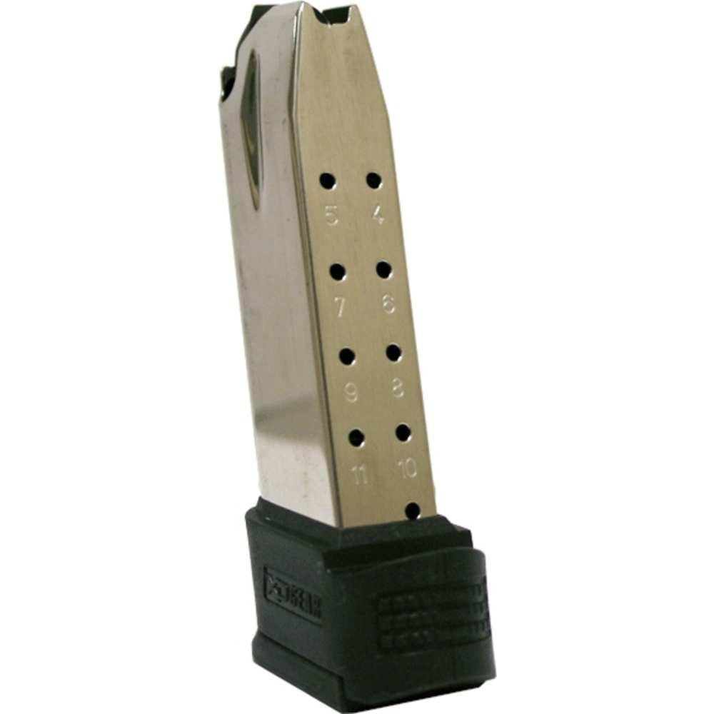 Xd Sub Compact Factory Magazine With Sleeve - .40 S&w - 12 Round - Stainless Steel