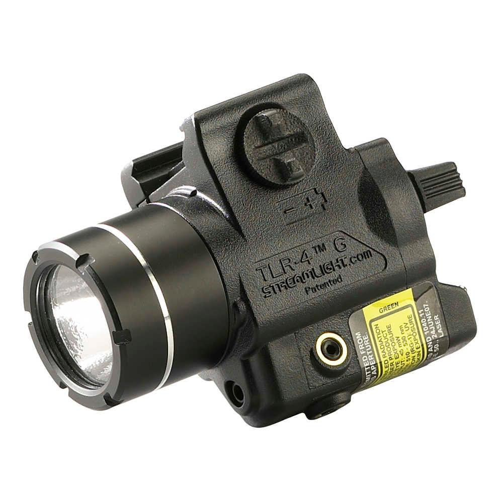 Tlr-4 G Compact Rail Mounted Tactical Light With Green Laser