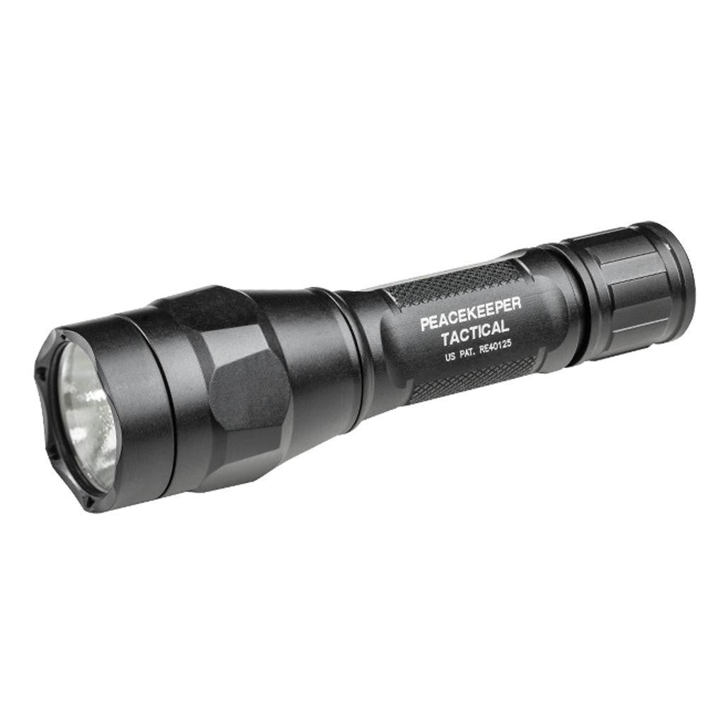 Peacekeeper Tactical Flashlight, Led, 600 Lumens, Single-output, Black