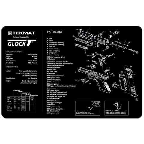 Glock Cleaning Mat  - 11" X 17"