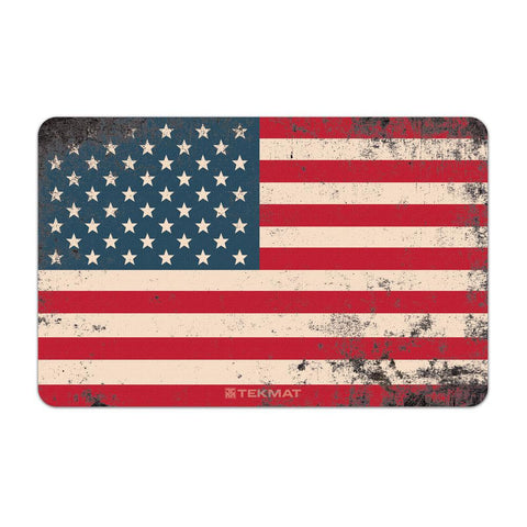 Old Glory - American Flag Cleaning Mat - 11" X 17"