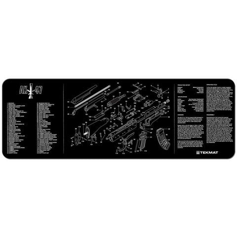 Ak-47 Cleaning Mat - 12" X 36"