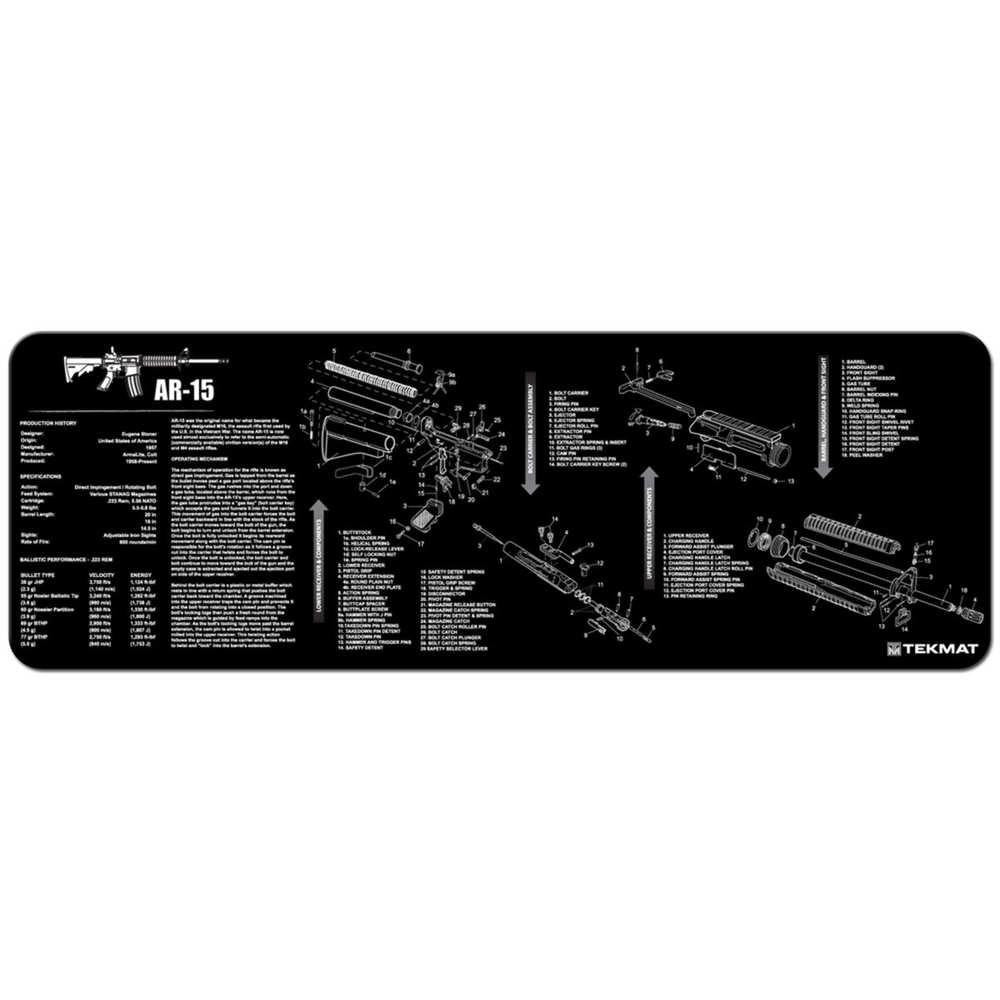 Ar-15 Cleaning Mat - 12" X 36"