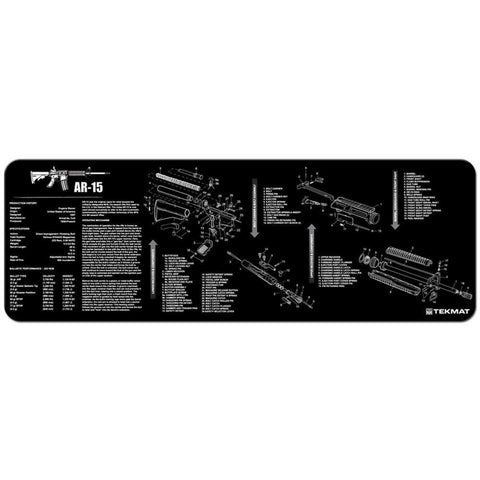 Ar-15 Cleaning Mat - 12" X 36"