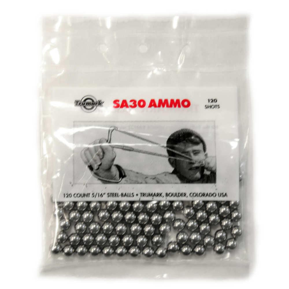 Sling Shot Steel Ammo - Grade-a 5-16" Ammo - No Flats - 120 Count