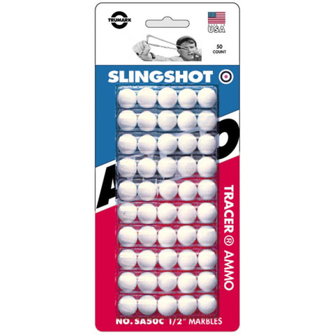 Ammo - Slingshot - 1-2in Tracer - 50ct