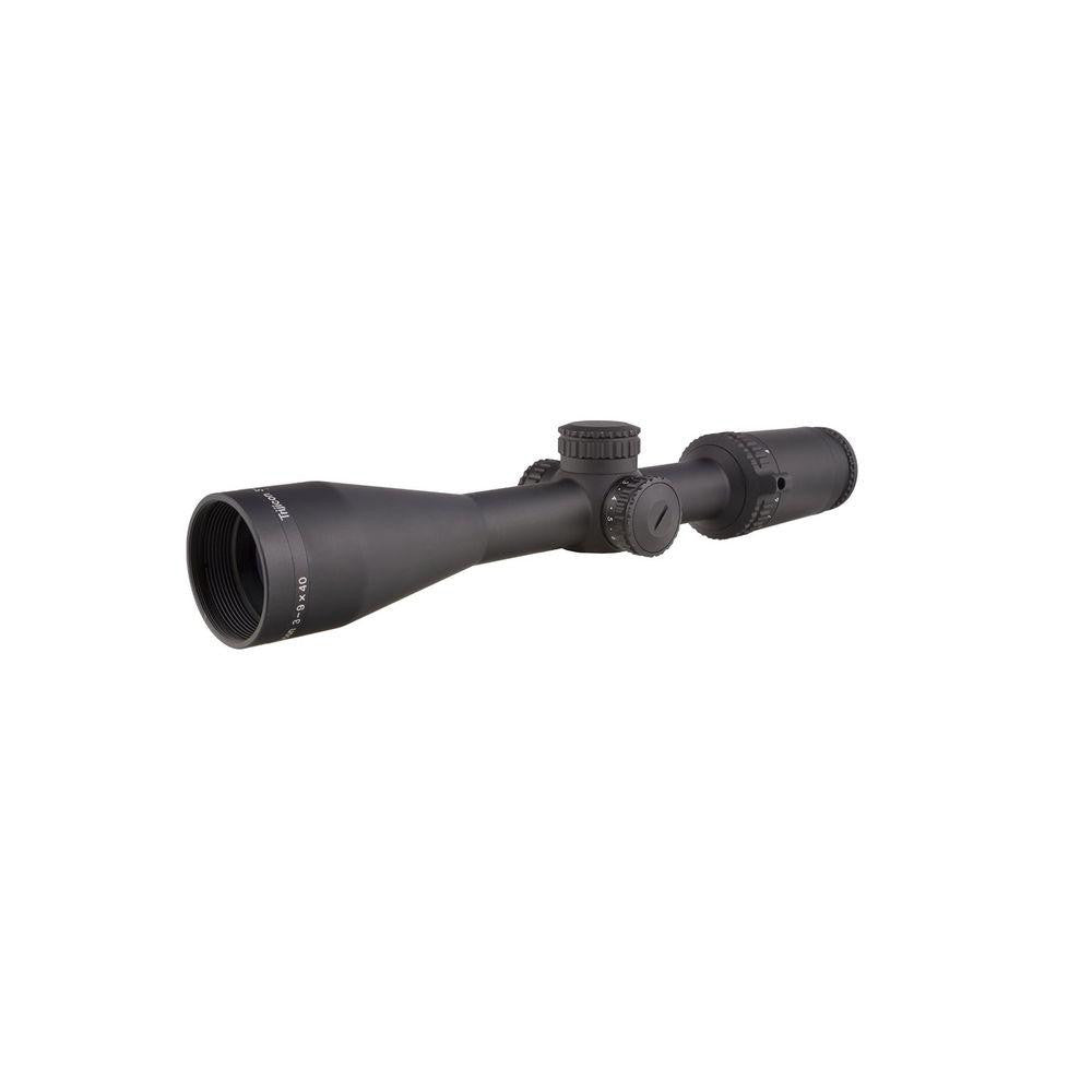 Accupower 3-9x40 Riflescope Mil-square Crosshair W- Green Led, 1in. Tube