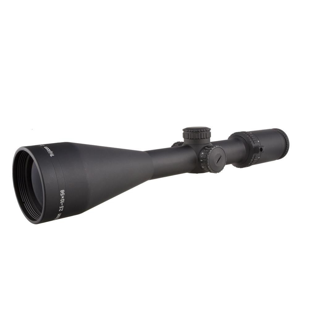 Accupower 2.5-10x56 Riflescope Moa Crosshair W- Green Led, 30mm Tube