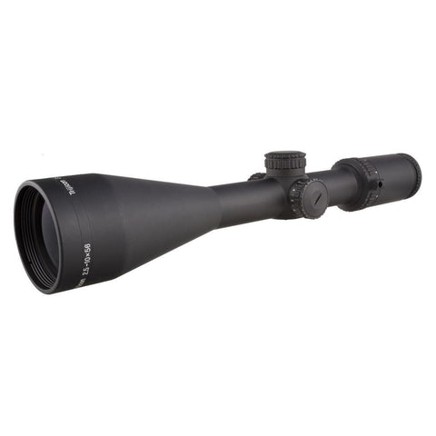 Accupower 2.5-10x56 Riflescope Duplex Crosshair W- Red Led, 30mm Tube