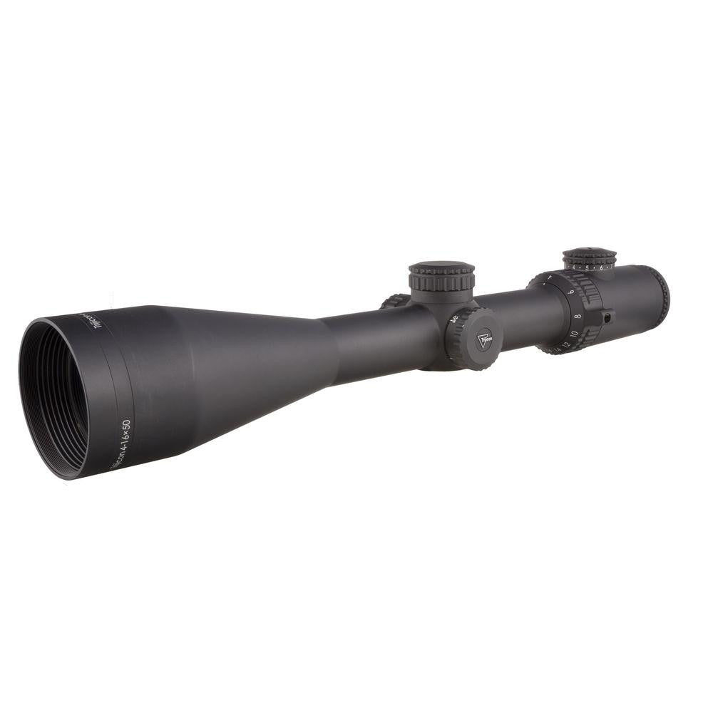 Accupower 4-16x50 Riflescope Duplex Crosshair W- Red Led, 30mm Tube