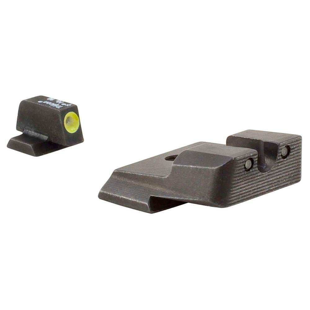 S&w M&p Hd Night Sight Set - Yellow Front Outline