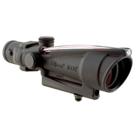 Acog 3.5x35 Scope, Dual Illuminated Red Donut Bac Reticle Calibrated For .308 (7.62mm) Riflescope