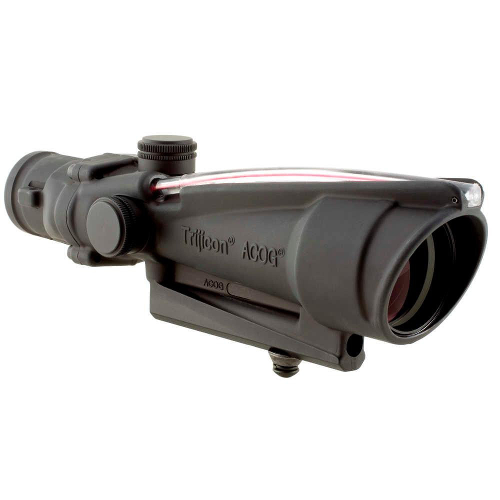 Acog 3.5x35 Scope, Dual Illuminated Red Donut Bac Reticle Riflescope