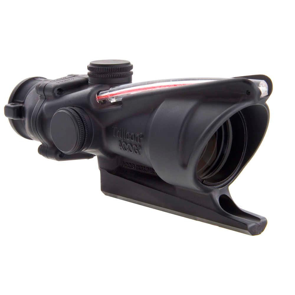 Acog 4x32 Scope With Red Dual Illumination Triangle Reticle Bac Riflescope