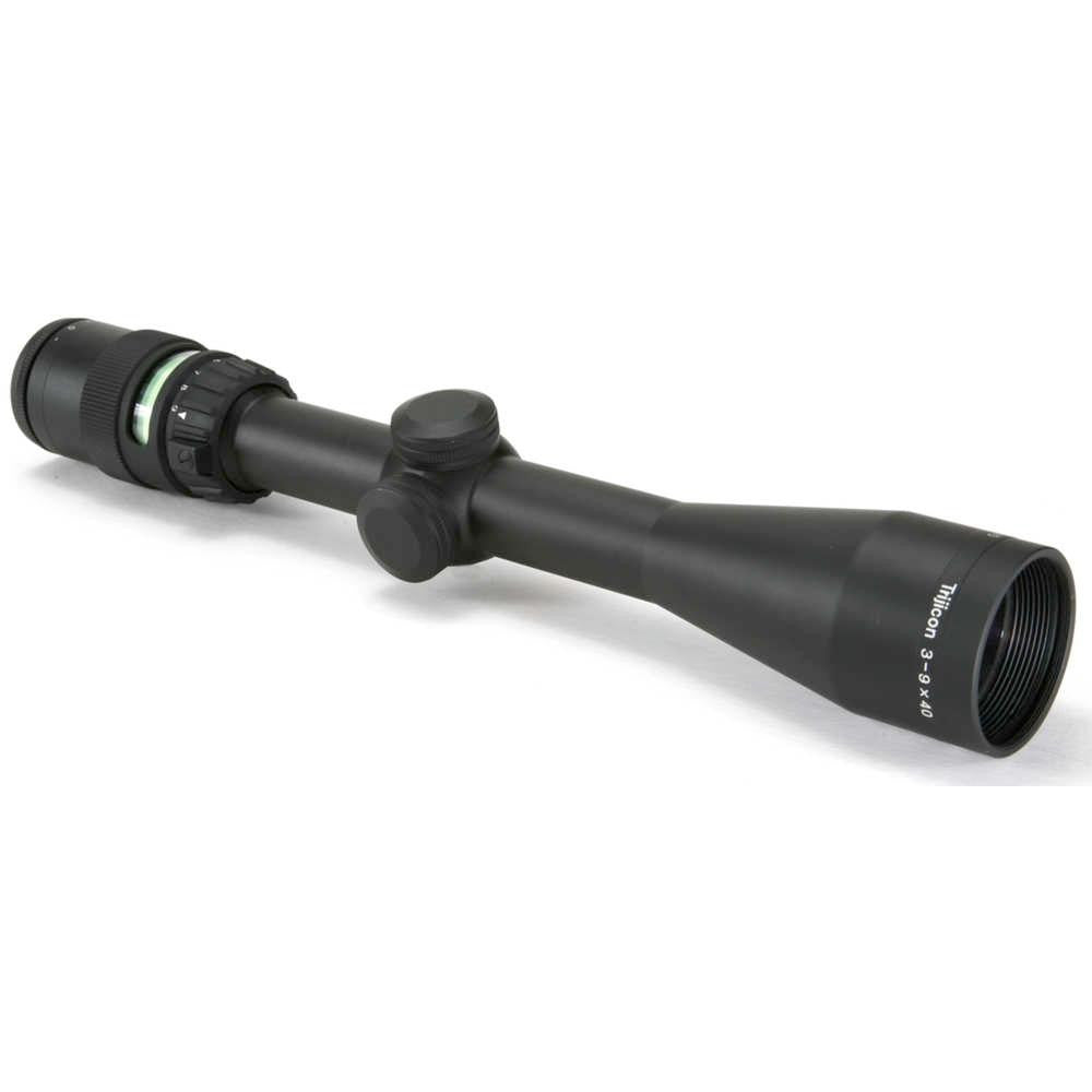 Accupoint 3-9x40 Riflescope, Mil-dot Crosshair With Green Dot