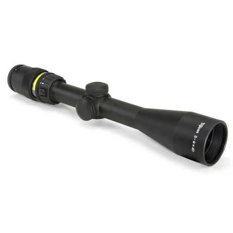 Accupoint 3-9x40 Riflescope, Mil-dot Crosshair With Amber Dot