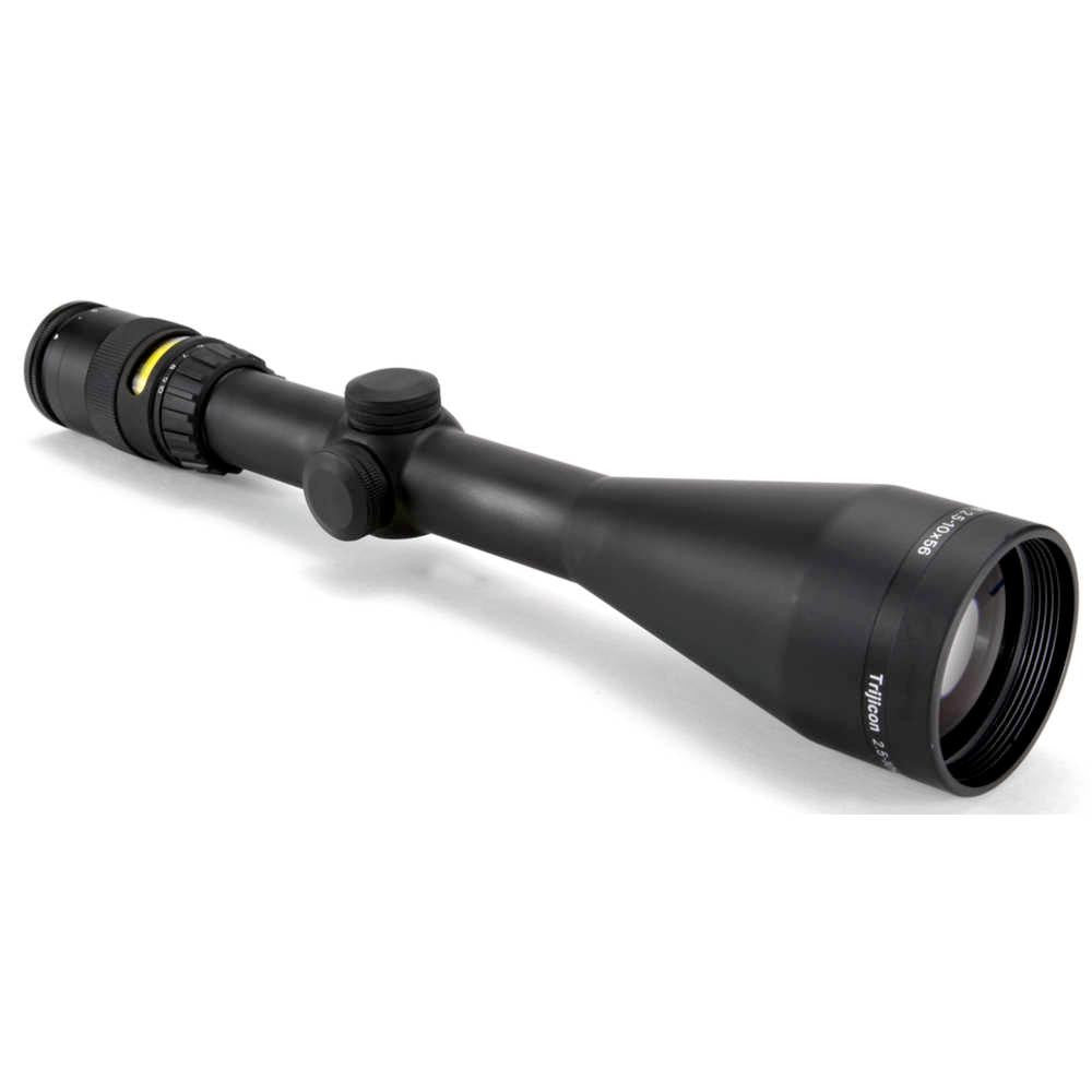 Accupoint 2.5-10x56 Riflescope With Bac, Amber Triangle Reticle