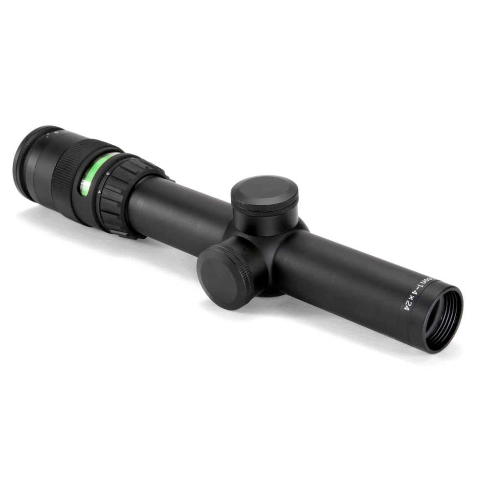 Accupoint 1-4x24 30mm Riflescope, German #4 Crosshair With Green Dot