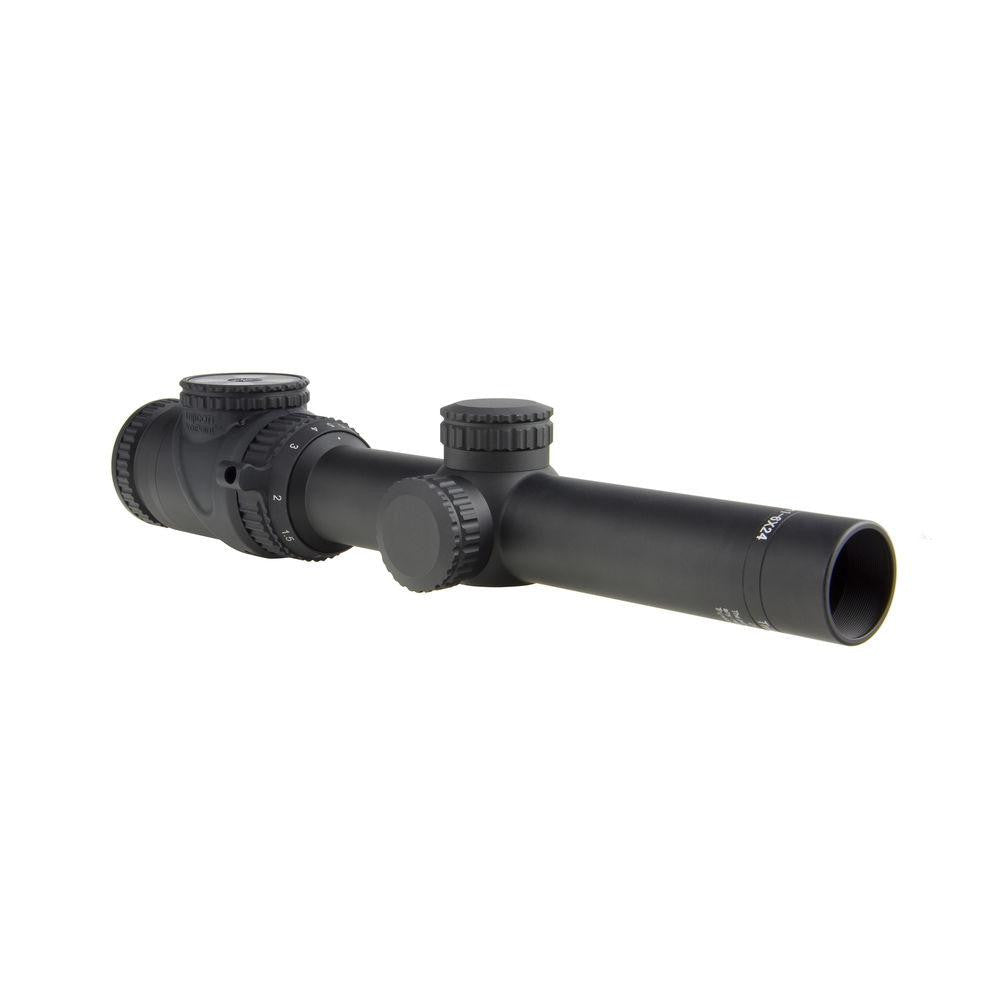 Accupoint 1-6x24 Riflescope Standard Duplex Crosshair W- Green Dot, 30mm Tube