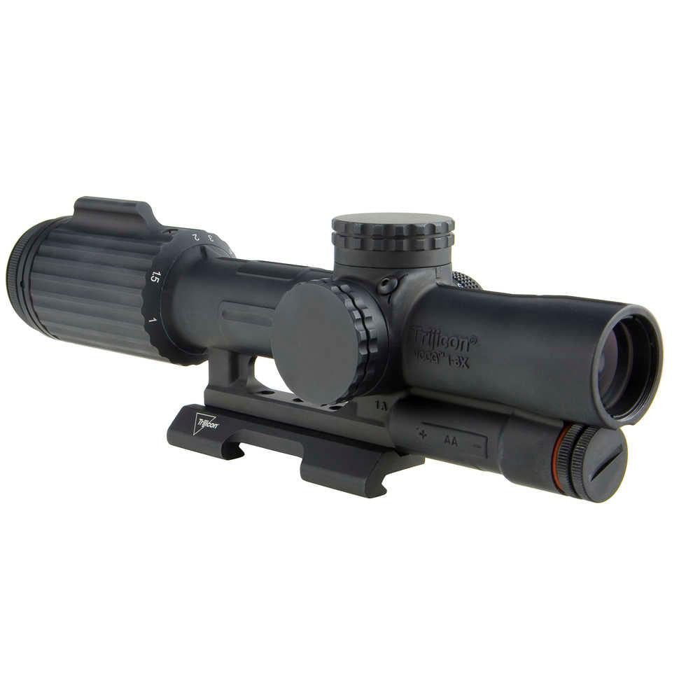 Vcog&trade; 1-6x24 Horseshoe Dot Crosshair .223 55gr Ballistic Reticle W-qr Mount