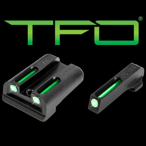 Tfo Tritium-fiber-optic Day-night Sight - Sf Xd, Green-green