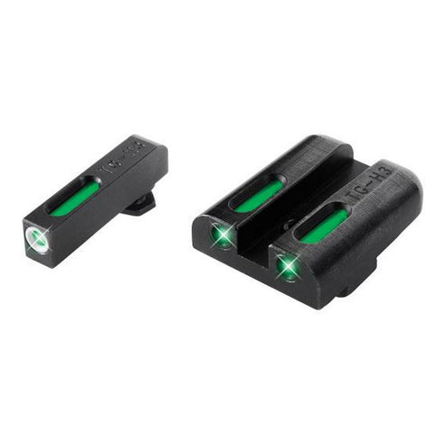 Tfx Tritium-fiber-optic Day-night Sight - Glock Low, Green-green