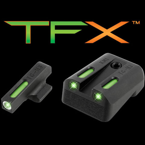 Tfx Tritium-fiber-optic Day-night Sight - Kimber, Green-green