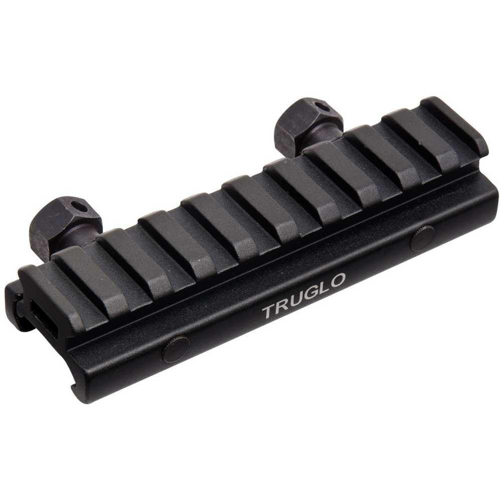 Picatinny-style Riser Mount - 1-2" - 1 Piece