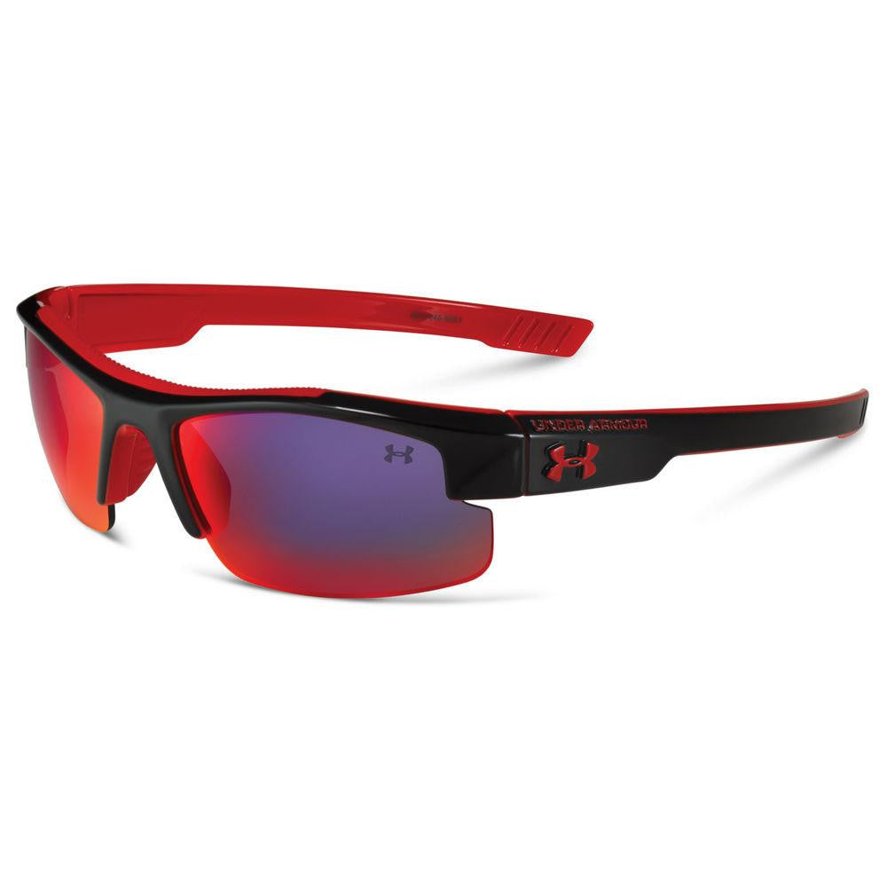 Ua Nitro L Sunglasses - Red-black, Youth