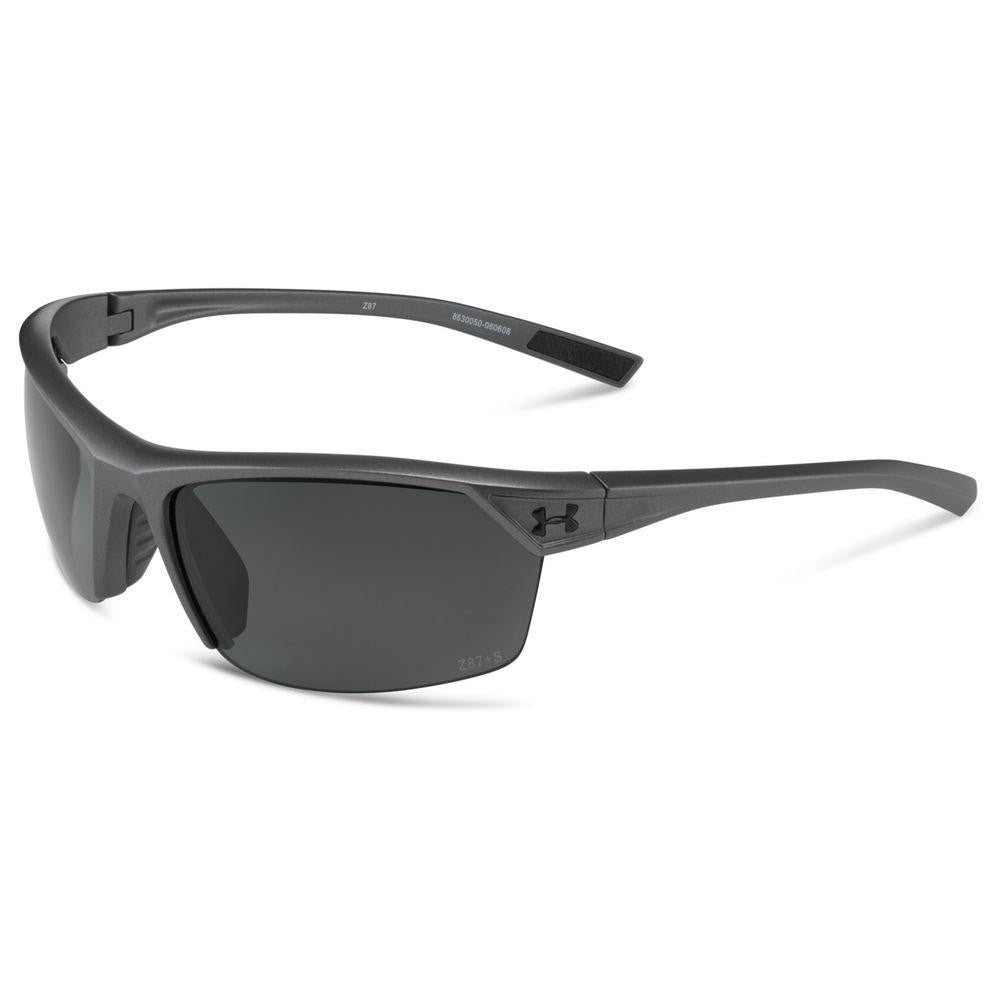 Zone 2.0 Storm Sunglasses - Satin Carbon-gray Polarized