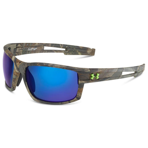 Ua Captain Storm Sunglasses - Realtree-blue Mirror Polarized