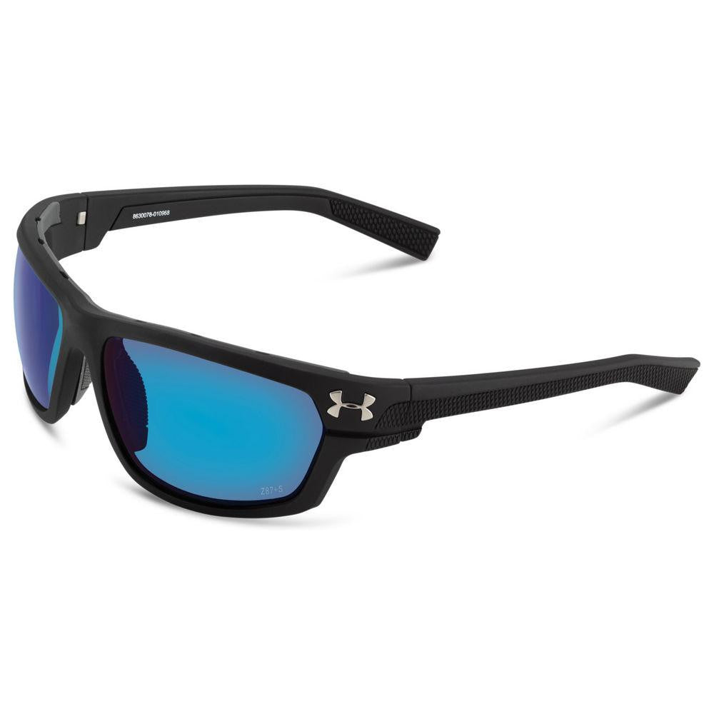 Hook'd Stm Stn Blk Frm Gry-blu Pol Lens