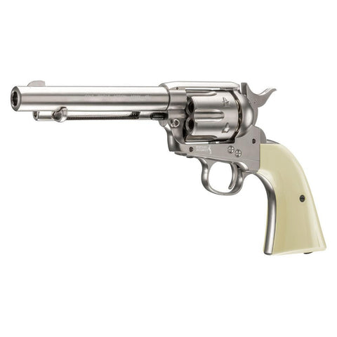 Colt Peacemaker Pistol - Nickel - .177 Caliber