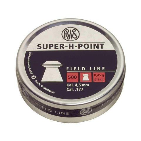 Rws Super-h-point Pellets - .177 Caliber - 500 Count