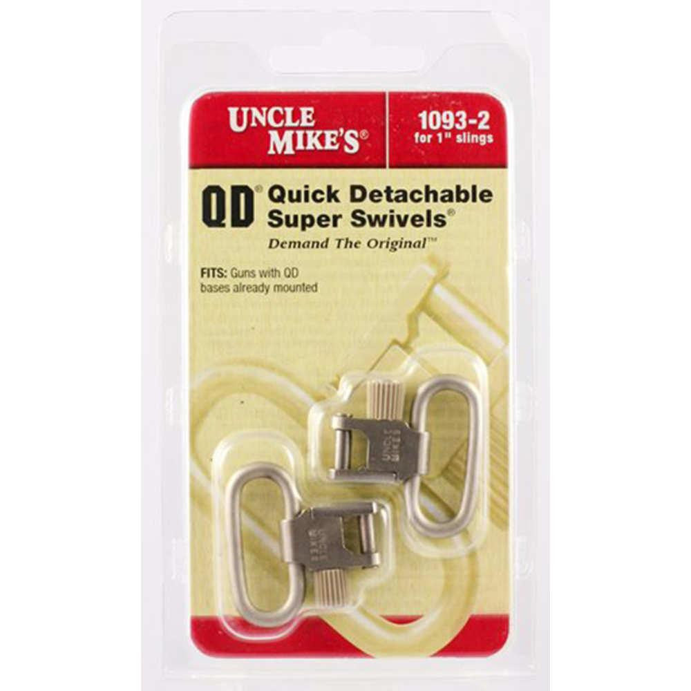 Qd Super Swivel With Tri-lock - Nickel-plated, 1 Inch