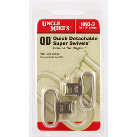 Qd Super Swivel With Tri-lock - Nickel-plated, 1 1-4 Inch