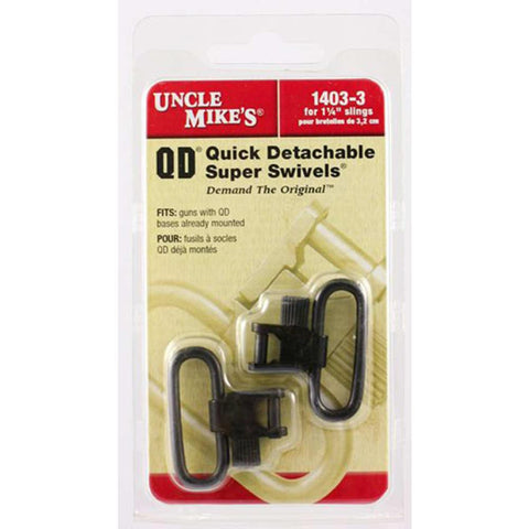 Qd Super Swivel With Tri-lock - Blued, 1 1-4 Inch