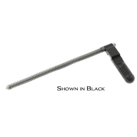 Silver Extended Bolt Handle And Recoil Rod Assembly For Ruger 10-22 22lr