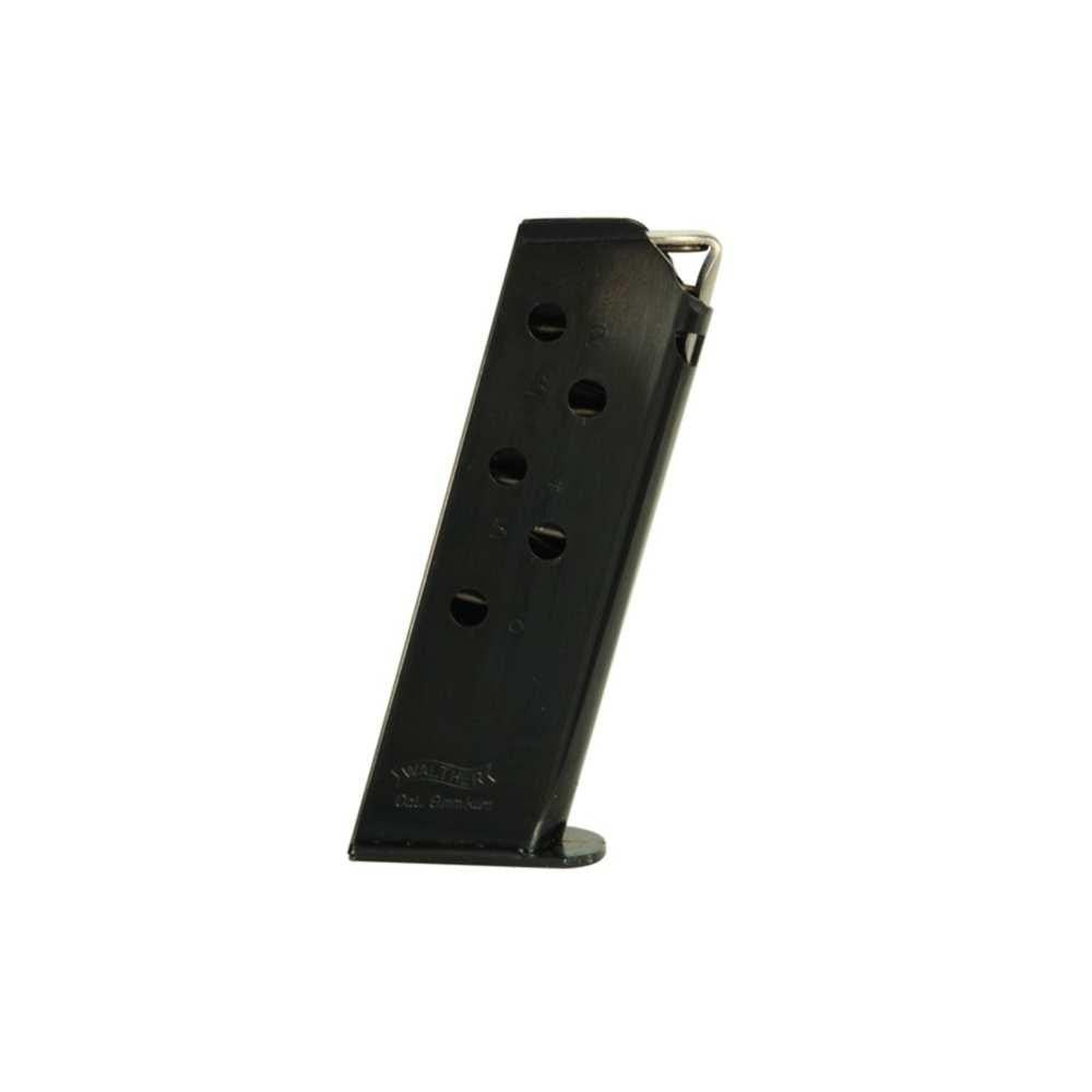 Ppk Walther Magazine - .380 Acp - 6 Round - Blued