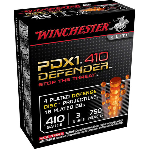 410 Gauge Shotshells Pdx1 3" 4 Disc-16bb - 10 Rounds