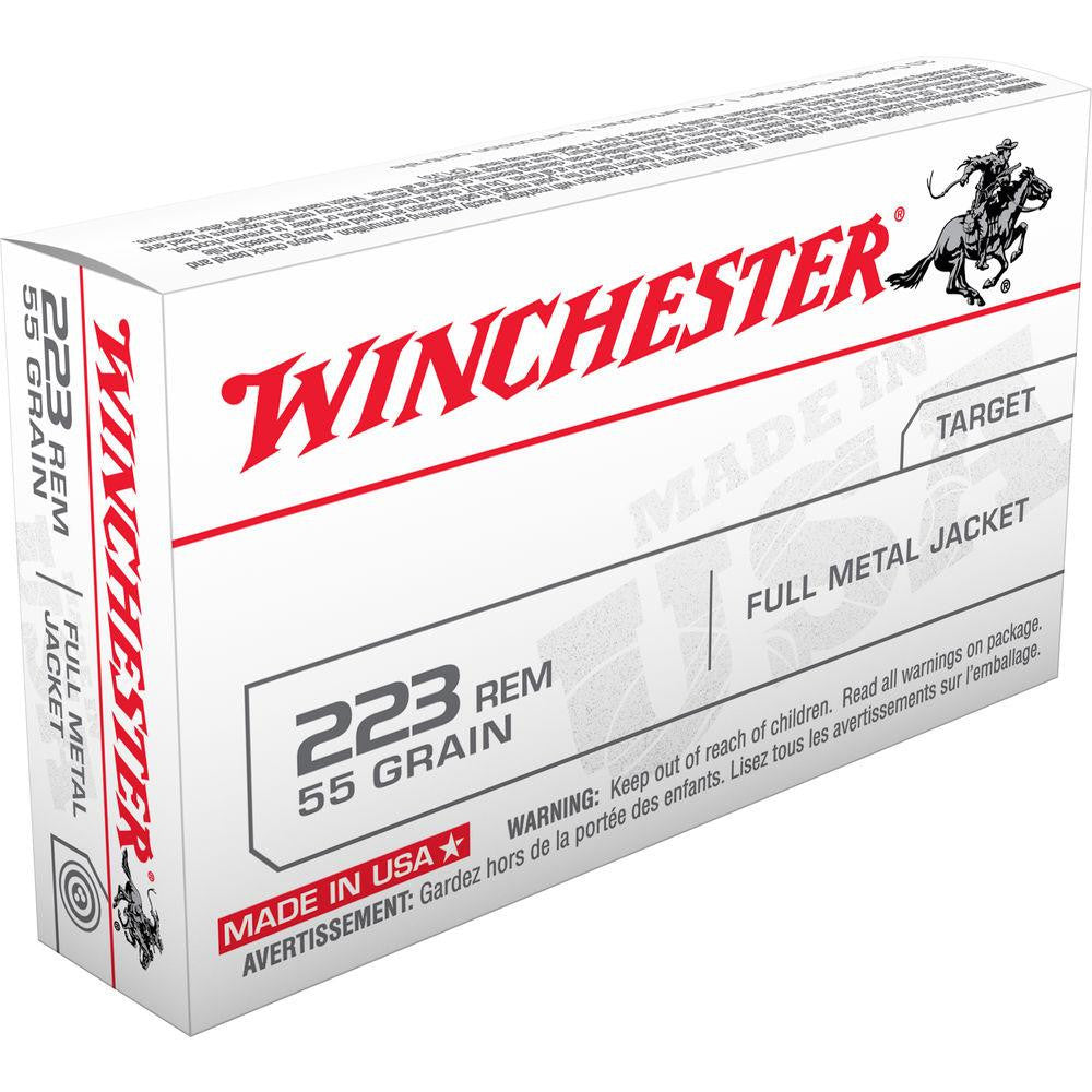 223 Rem Ammunition 55gr Fmj - 20 Rounds