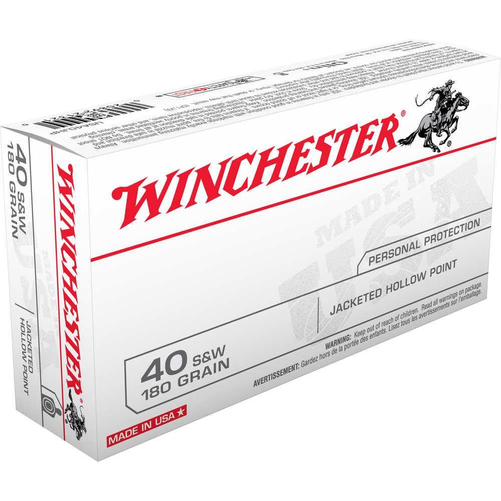 40 S&w Ammunition 180gr Jhp - 50 Rounds