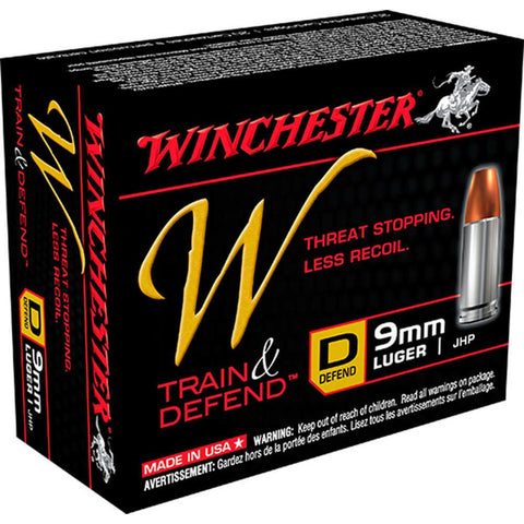 9mm Luger Ammunition 147gr Jhp - 20 Rounds