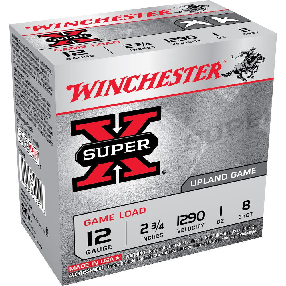 12 Gauge Shotshells 2.75"  1oz  #8 Shot - 25 Rounds