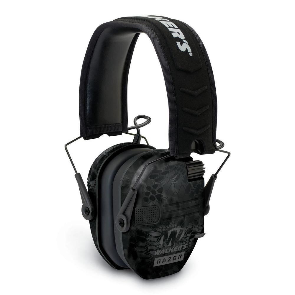 Razor Slim Low Profile Electronic Earmuff - Kryptek Camo